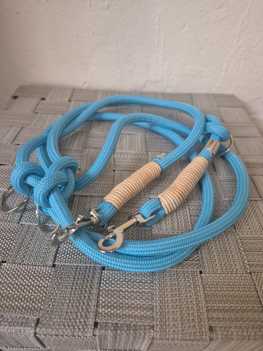 Tau - Leine Hellblau 3m verstellbar
