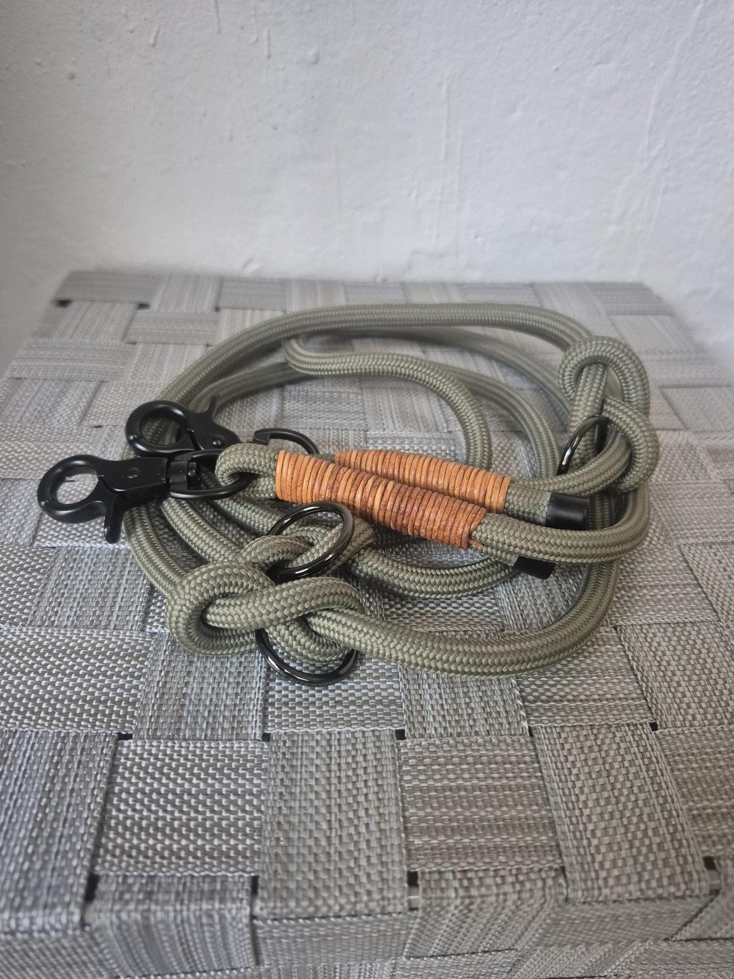 Tau - Leine Khaki 3m verstellbar